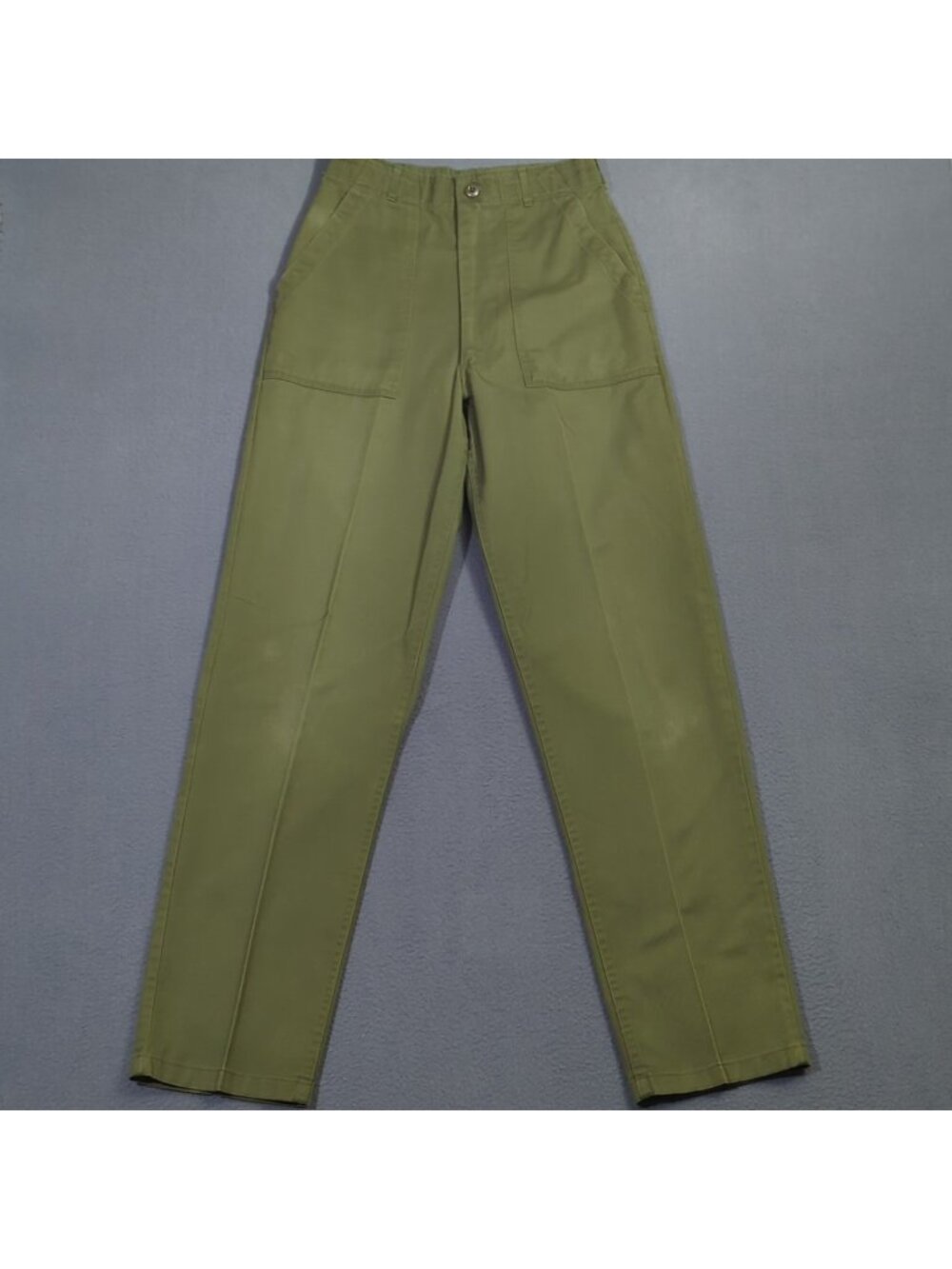 Vintage Military Pants Men's 30x33 Fits 26x33 Green OG 507 Utility Trousers 80s